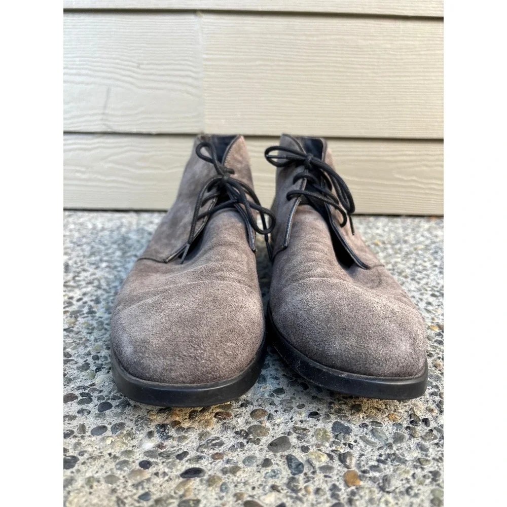 To Boot New York Men's Grey Suede Chukka Boots Made in Italy Size 12 M